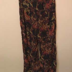Multi-color Pants